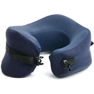 C Cushion Lab Travel Pillow for Neck‎ Chin Support Airplane Car Large